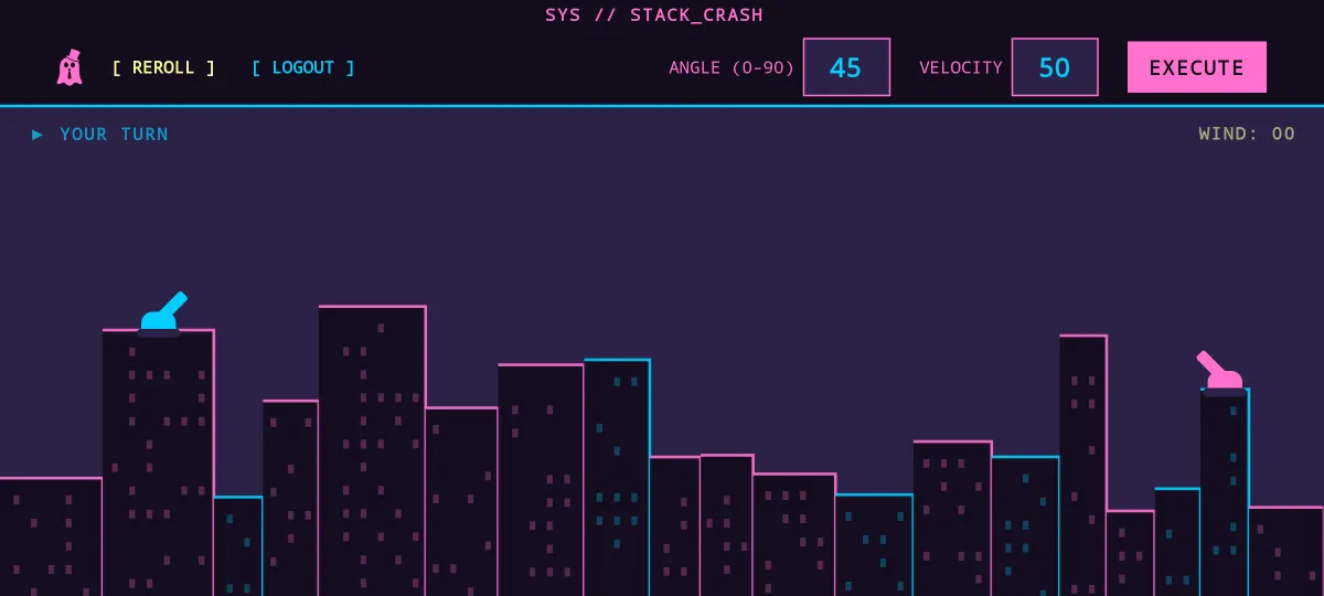 STACK CRASH Mini-Game