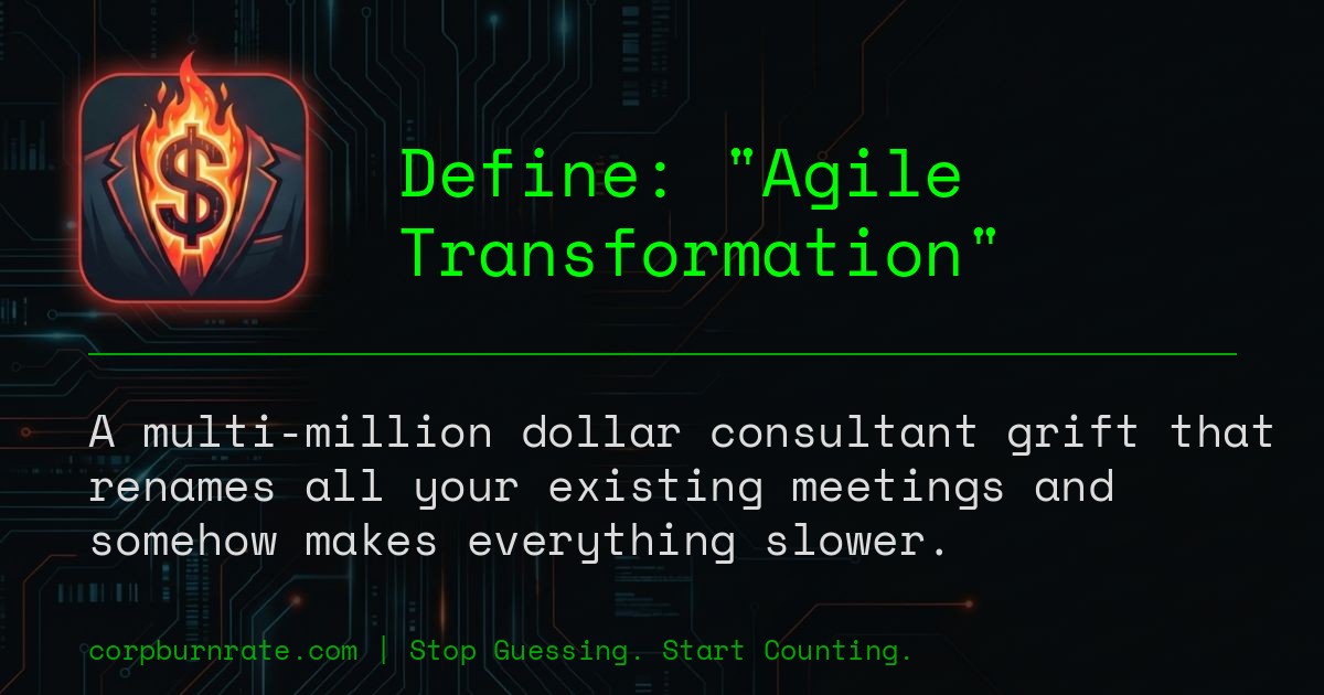 The corporate definition of Agile Transformation