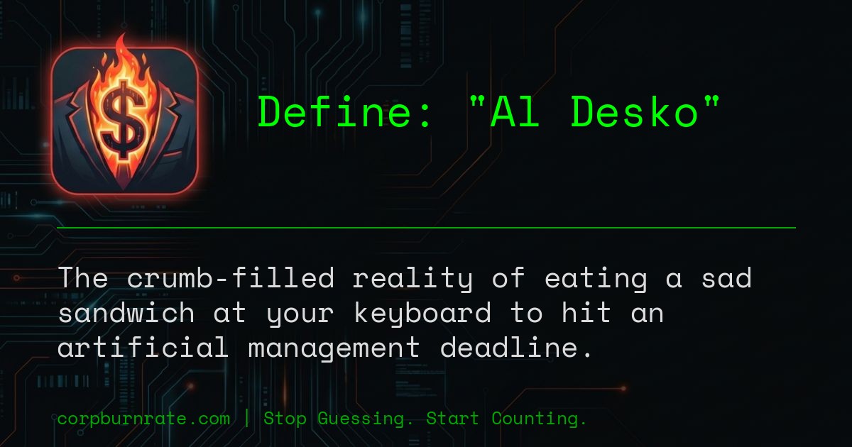 The corporate definition of Al Desko
