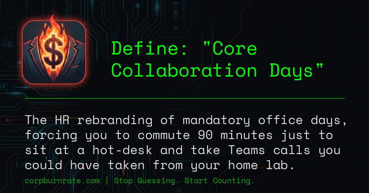 The corporate definition of Core Collaboration Days