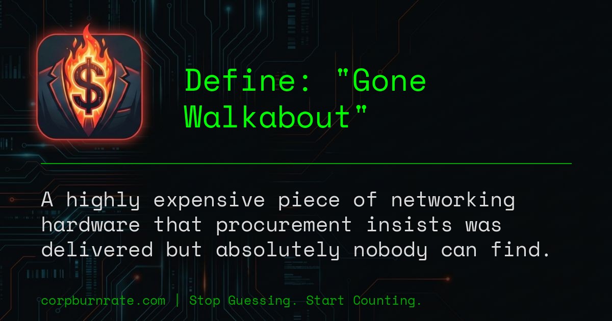 The corporate definition of Gone Walkabout