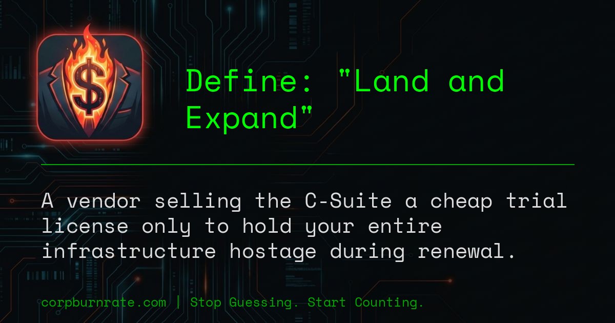 The corporate definition of Land and Expand