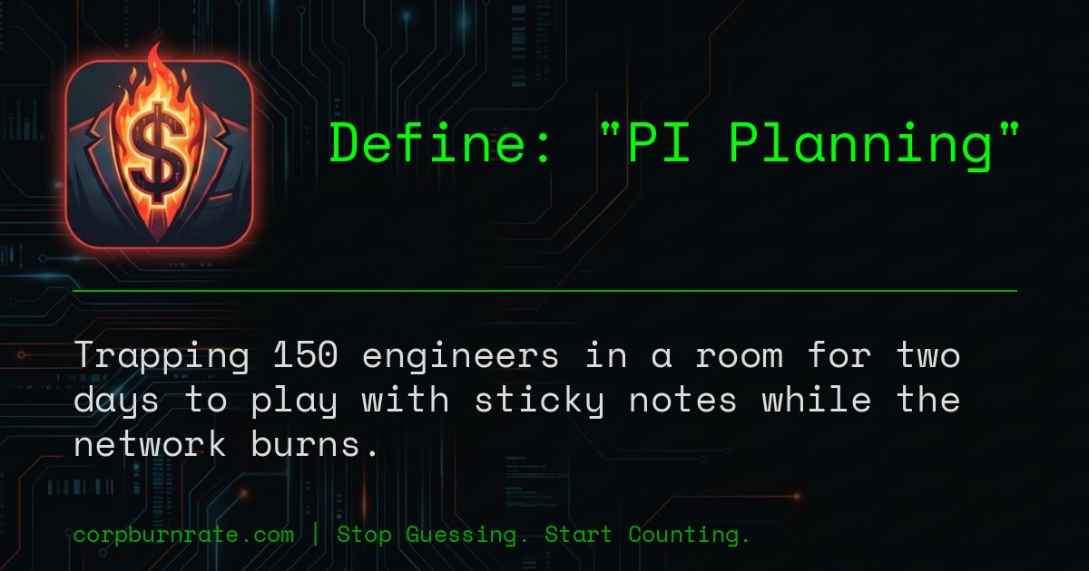 The corporate definition of PI Planning