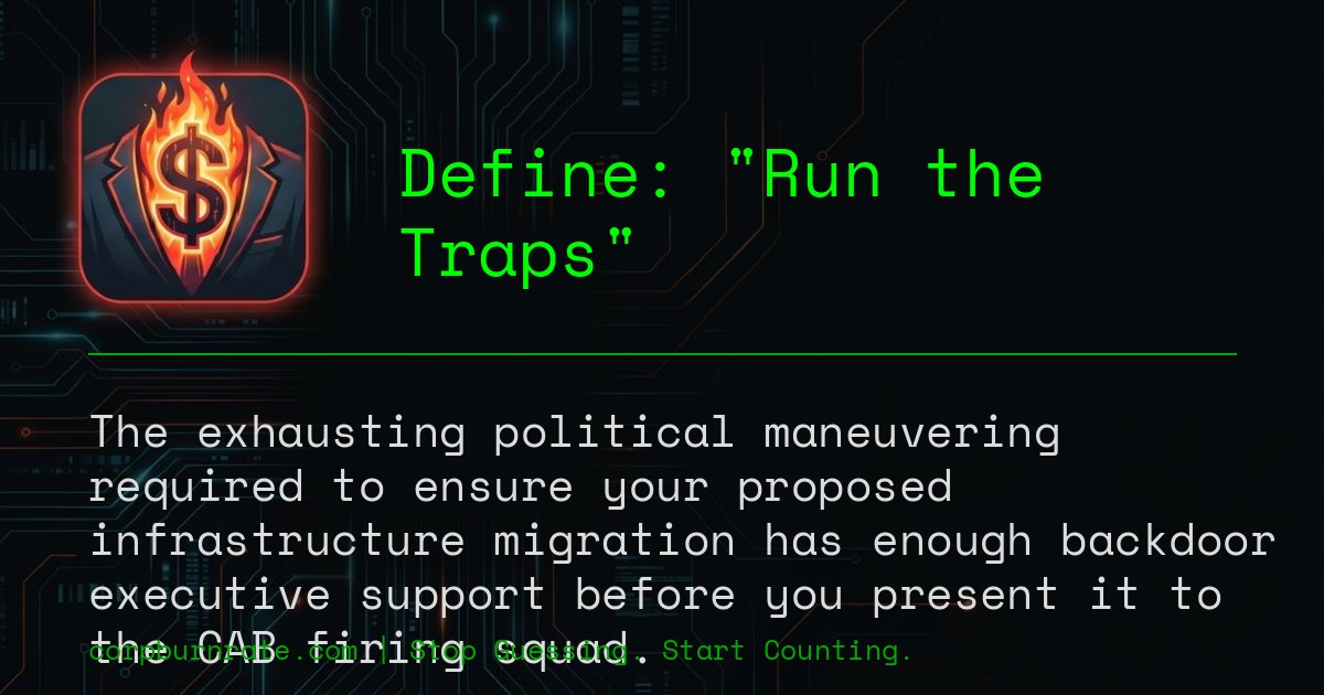 The corporate definition of Run the Traps