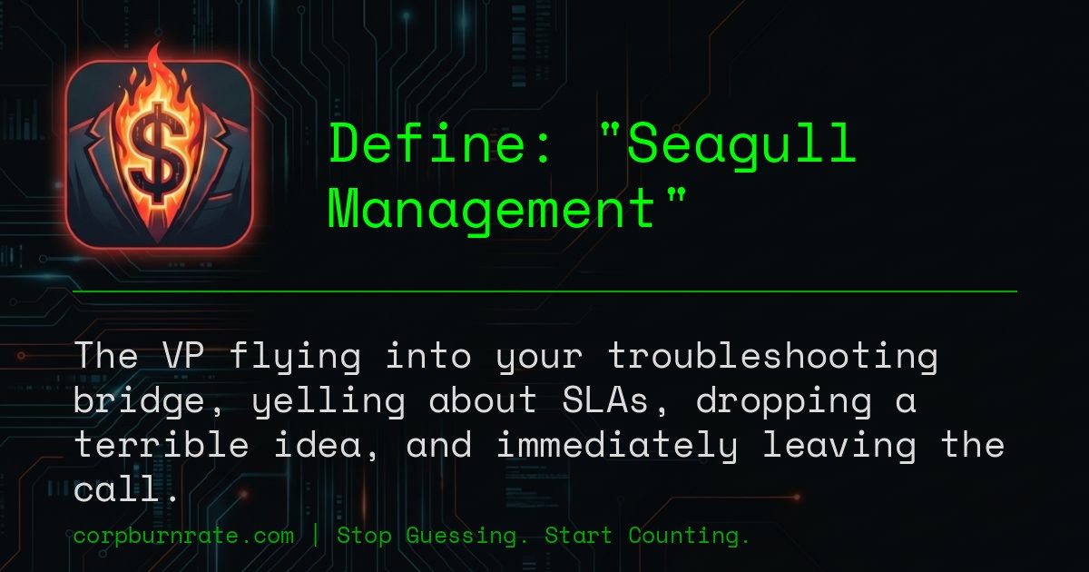 The corporate definition of Seagull Management