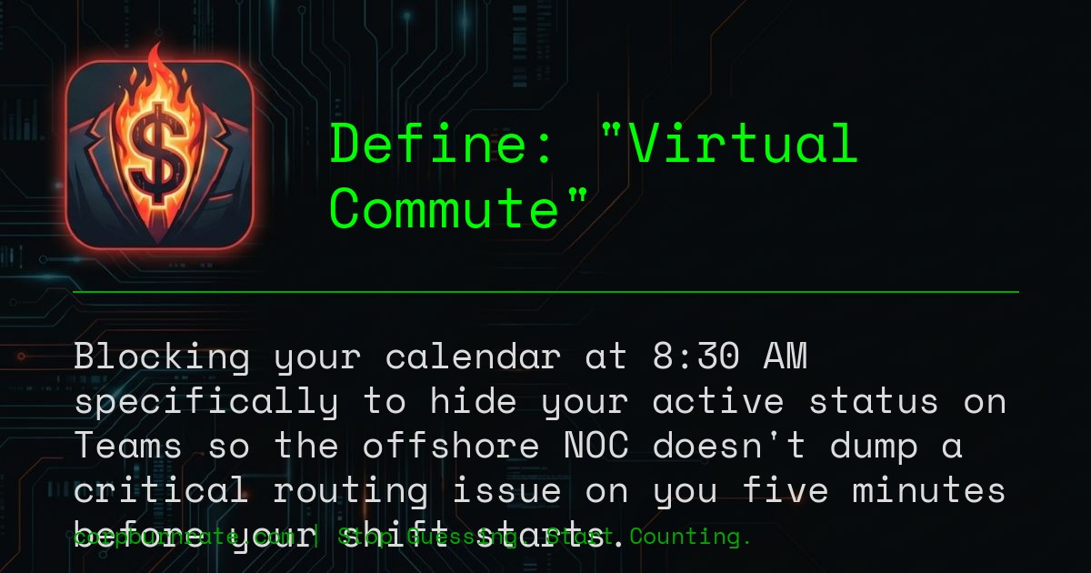 The corporate definition of Virtual Commute