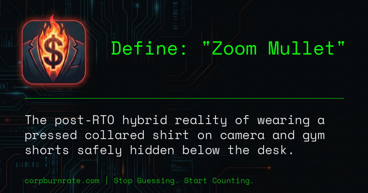 The corporate definition of Zoom Mullet